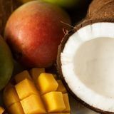 Аромат для свечи и мыла Манго и кокосовое молоко (CandleScience Mango and Coconut Milk) 10 грамів 1725079160 фото