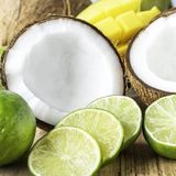 Аромат для свечи и мыла Кокос и Лайм (CandleScience Coconut Lime) 10 грамів 1725079120 фото