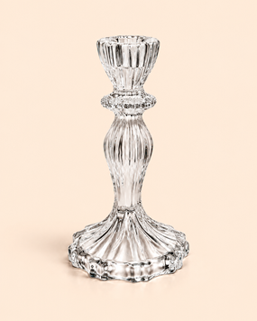 Стеклянный подсвечник Винтаж 15,5 см 3206413059 фото
